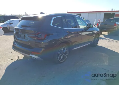 2022 BMW X3 Sdrive30I z USA, uszkodzony, nr VIN 5UX43DP02N9K81810